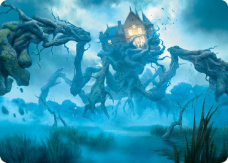 Creeping Inn Art Card [Innistrad: Midnight Hunt Art Series] | Pegasus Games WI