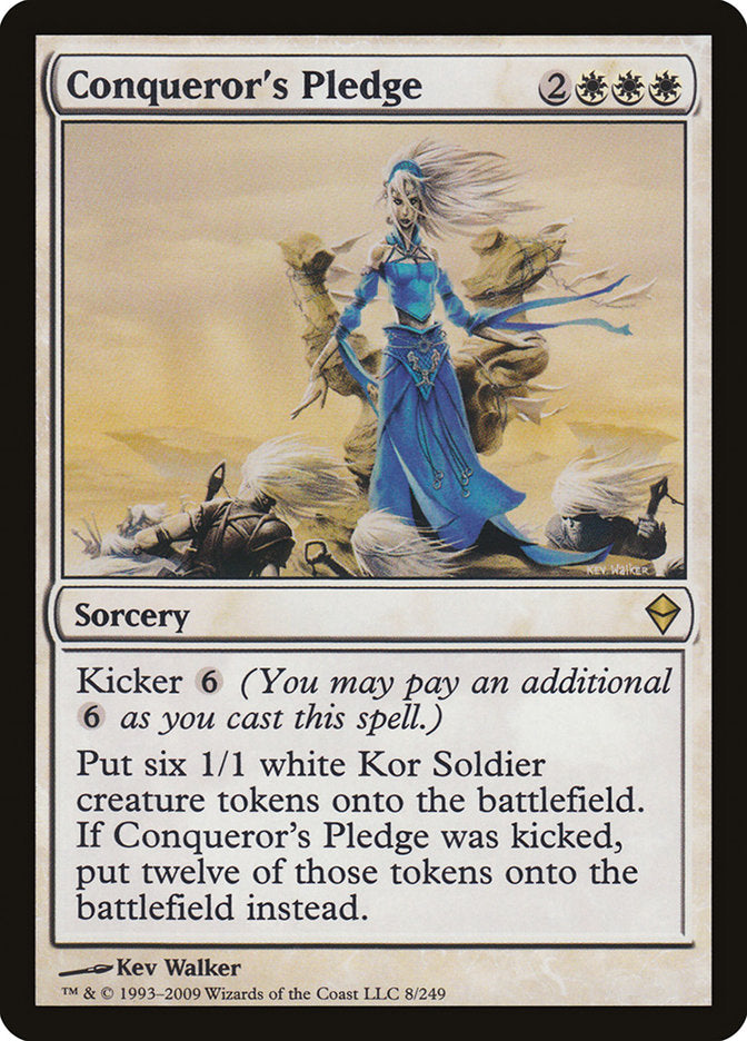 Conqueror's Pledge [Zendikar] | Pegasus Games WI