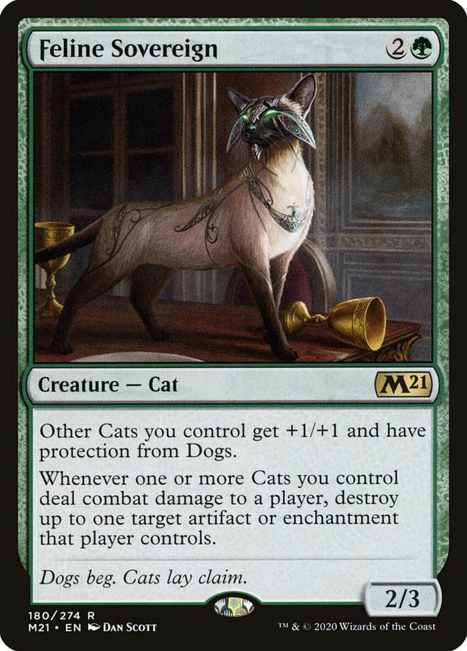 Feline Sovereign [Core Set 2021] | Pegasus Games WI