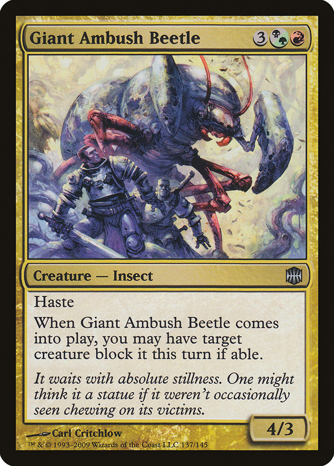 Giant Ambush Beetle [Alara Reborn] | Pegasus Games WI