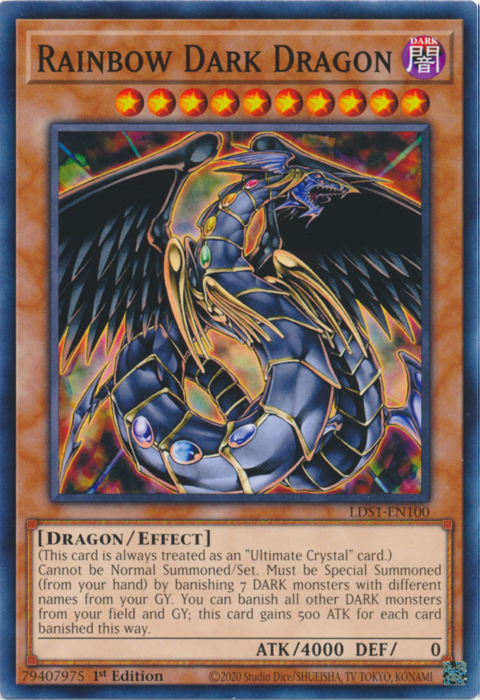 Rainbow Dark Dragon [LDS1-EN100] Common | Pegasus Games WI