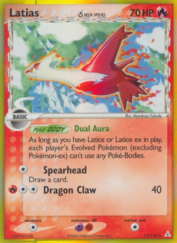 Latias (11/110) (Delta Species) [EX: Holon Phantoms] | Pegasus Games WI