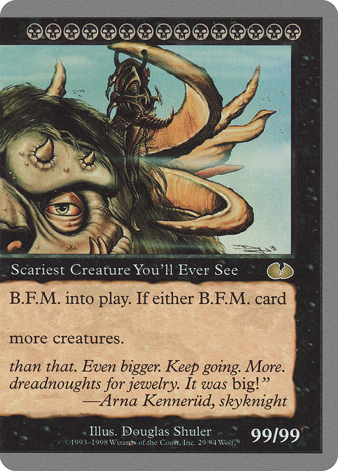 B.F.M. (Big Furry Monster) (29/94) [Unglued] | Pegasus Games WI