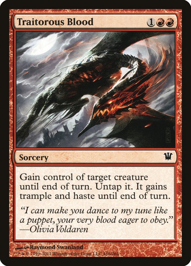 Traitorous Blood [Innistrad] | Pegasus Games WI