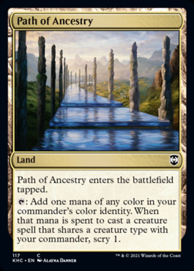 Path of Ancestry [Kaldheim Commander] | Pegasus Games WI