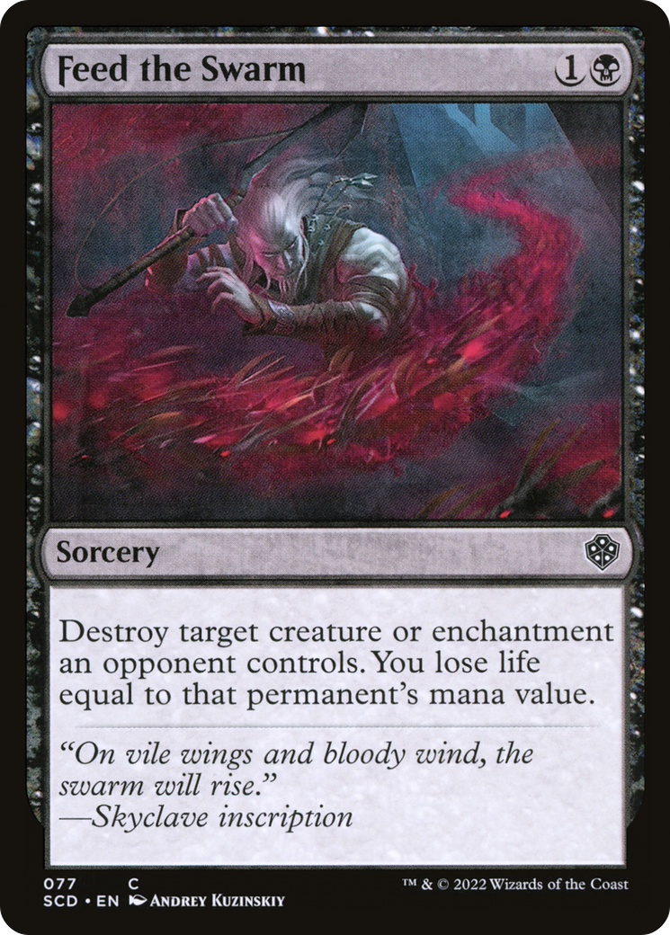 Feed the Swarm [Starter Commander Decks] | Pegasus Games WI