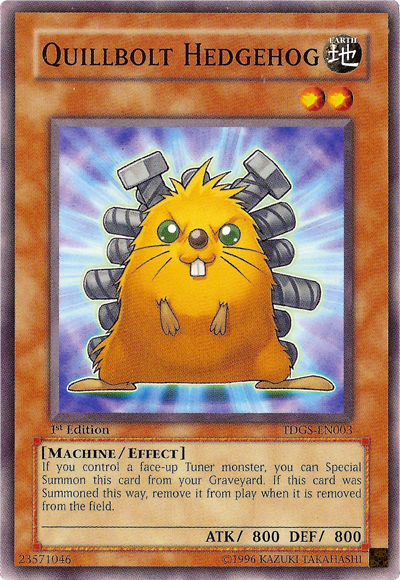 Quillbolt Hedgehog [TDGS-EN003] Common | Pegasus Games WI