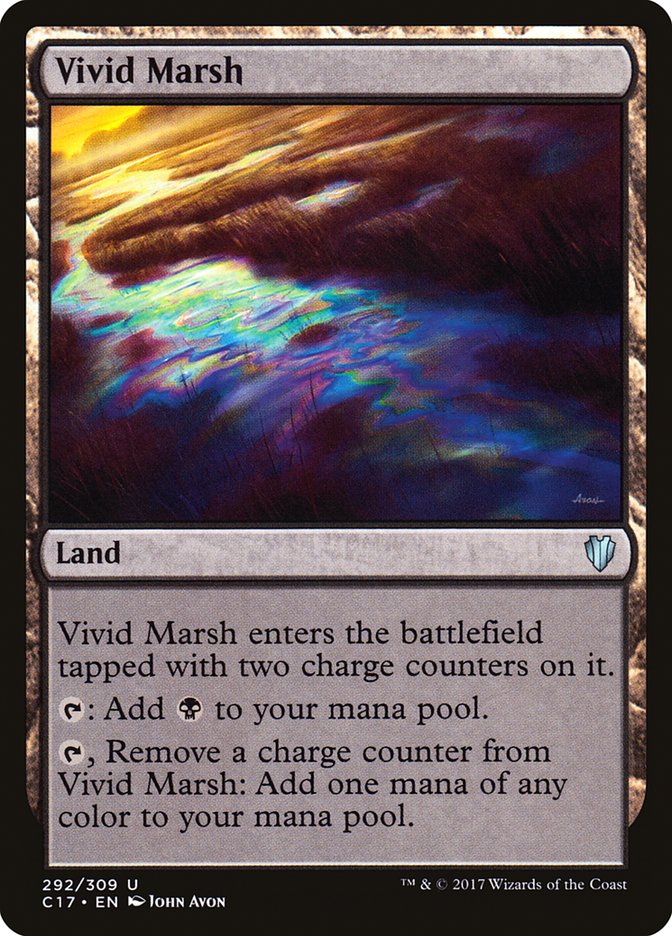 Vivid Marsh [Commander 2017] | Pegasus Games WI