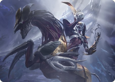 Ria Ivor, Bane of Bladehold Art Card [Phyrexia: All Will Be One Art Series] | Pegasus Games WI