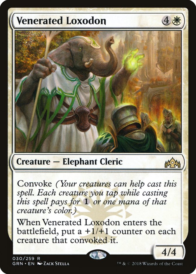 Venerated Loxodon [Guilds of Ravnica] | Pegasus Games WI
