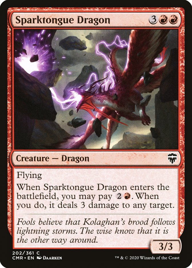 Sparktongue Dragon [Commander Legends] | Pegasus Games WI