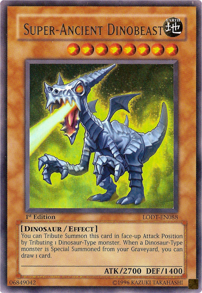 Super-Ancient Dinobeast [LODT-EN088] Ultra Rare | Pegasus Games WI