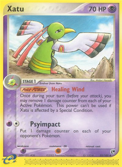 Xatu (55/100) [EX: Sandstorm] | Pegasus Games WI