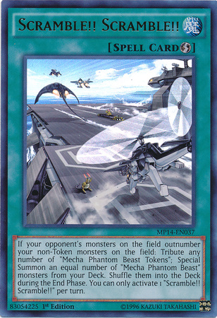 Scramble!! Scramble!! [MP14-EN037] Ultra Rare | Pegasus Games WI