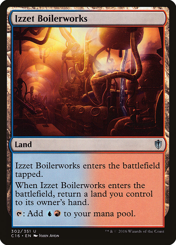 Izzet Boilerworks [Commander 2016] | Pegasus Games WI