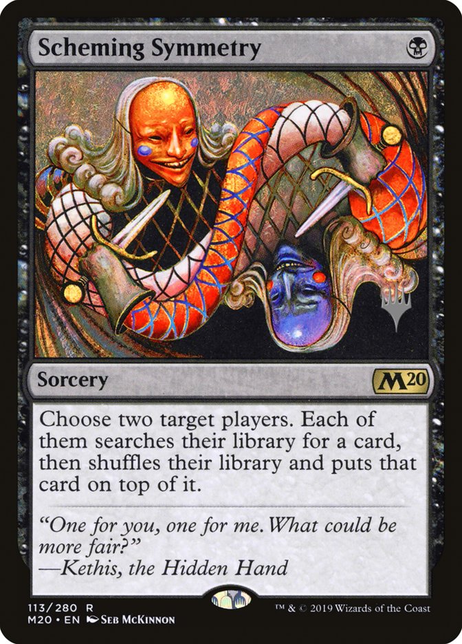 Scheming Symmetry (Promo Pack) [Core Set 2020 Promos] | Pegasus Games WI