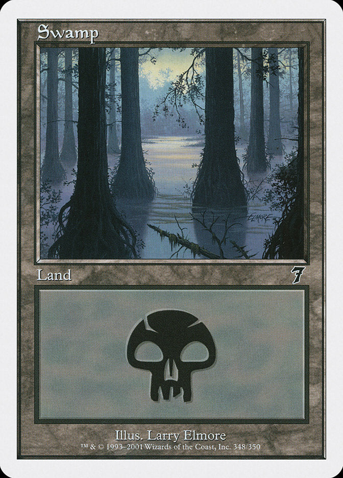 Swamp (348) [Seventh Edition] | Pegasus Games WI