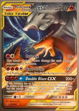 Reshiram & Charizard GX (20/214) (Perfection - Henry Brand) [World Championships 2019] | Pegasus Games WI