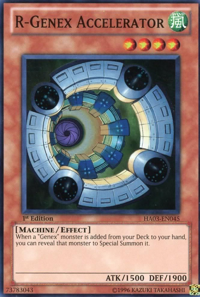 R-Genex Accelerator [HA03-EN045] Super Rare | Pegasus Games WI