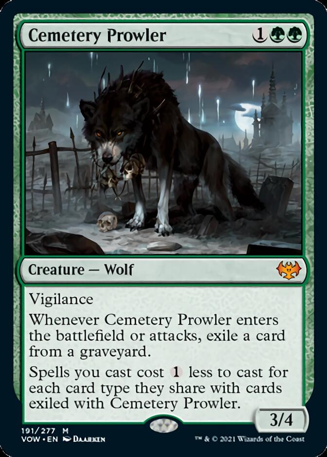 Cemetery Prowler [Innistrad: Crimson Vow] | Pegasus Games WI