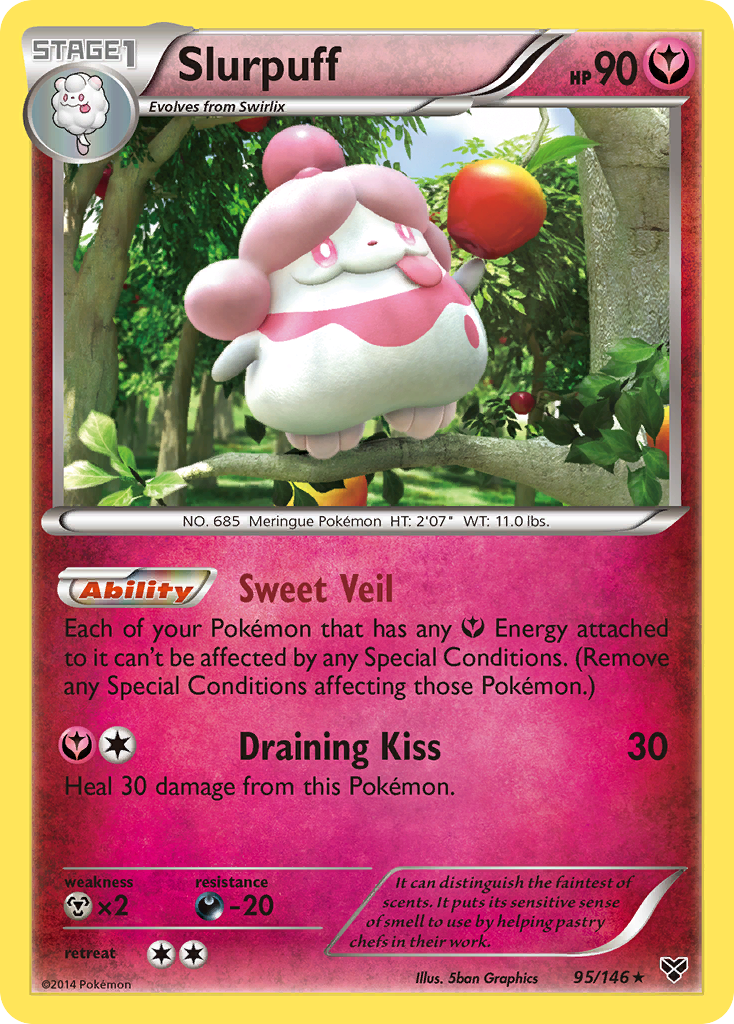 Slurpuff (95/146) [XY: Base Set] | Pegasus Games WI