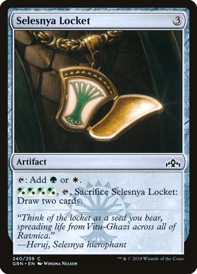 Selesnya Locket [Guilds of Ravnica] | Pegasus Games WI