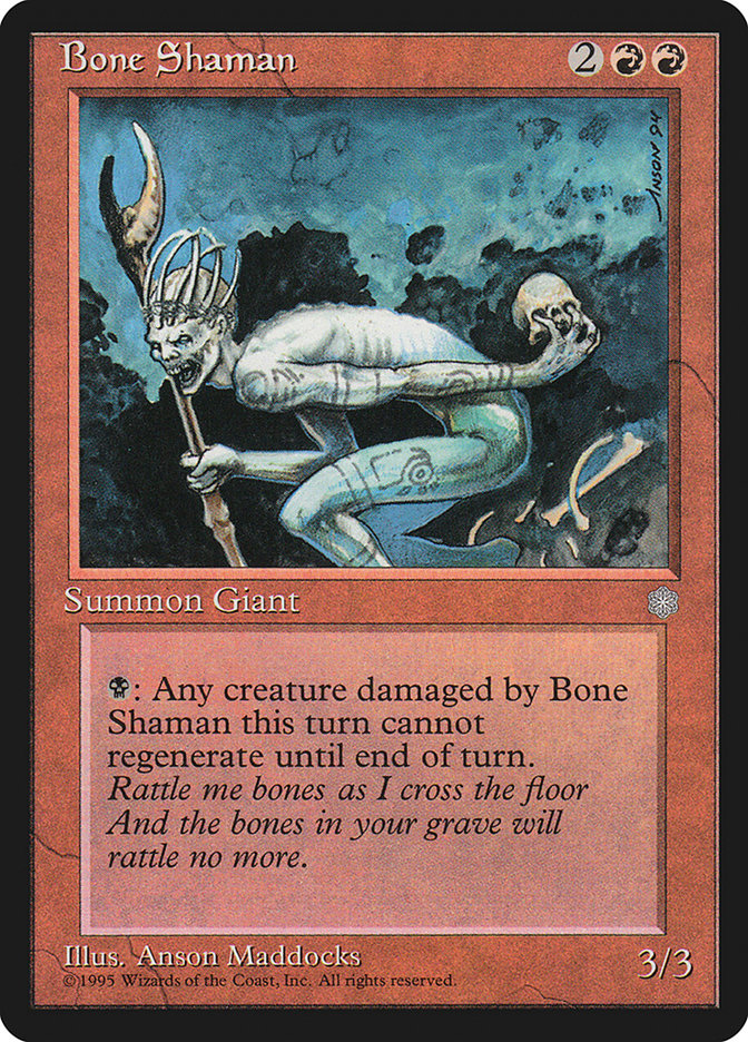 Bone Shaman [Ice Age] | Pegasus Games WI