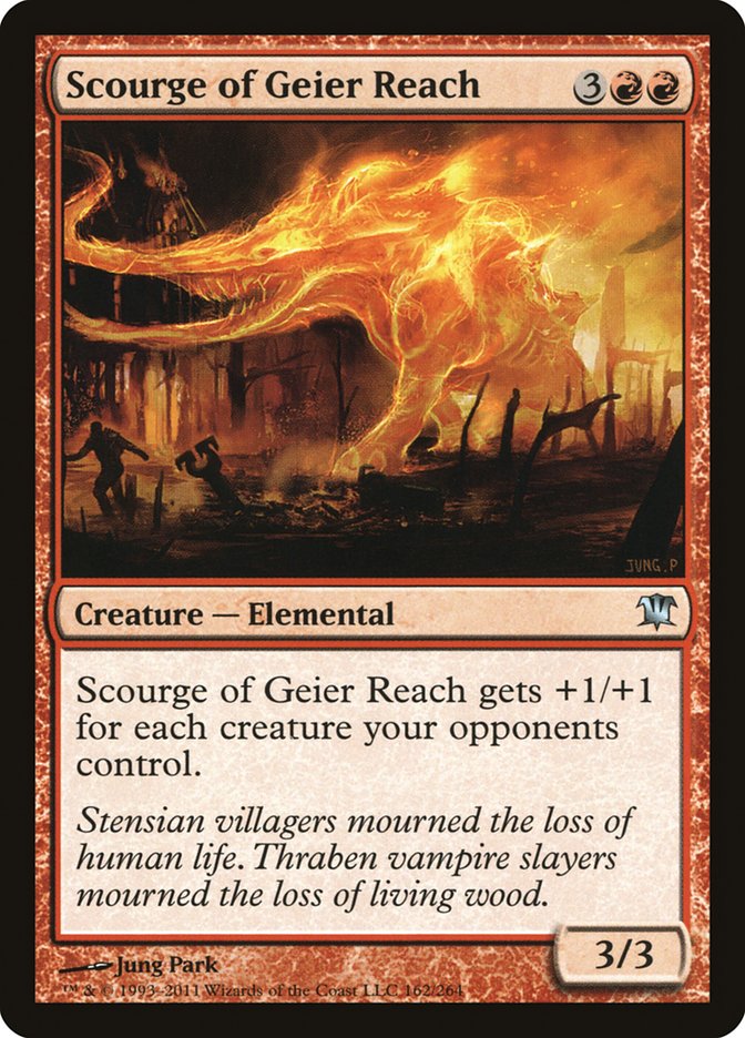 Scourge of Geier Reach [Innistrad] | Pegasus Games WI