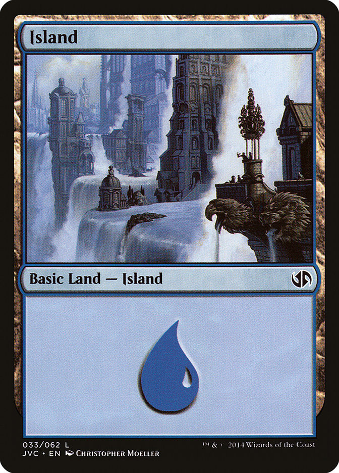 Island (33) [Duel Decks Anthology] | Pegasus Games WI