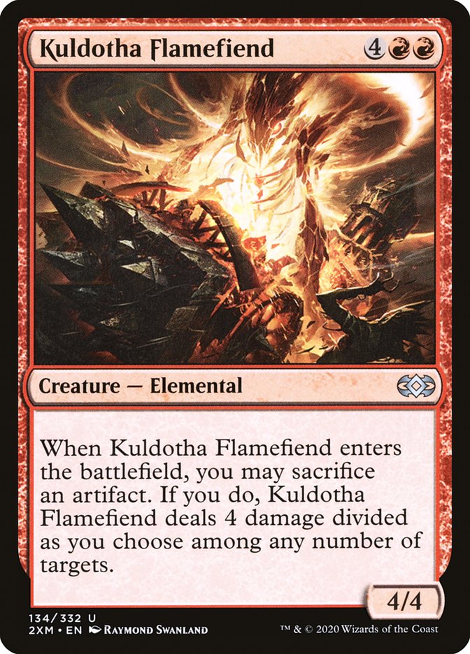 Kuldotha Flamefiend [Double Masters] | Pegasus Games WI