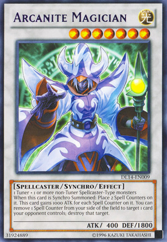 Arcanite Magician (Purple) [DL14-EN009] Rare | Pegasus Games WI