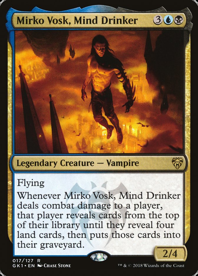 Mirko Vosk, Mind Drinker [Guilds of Ravnica Guild Kit] | Pegasus Games WI