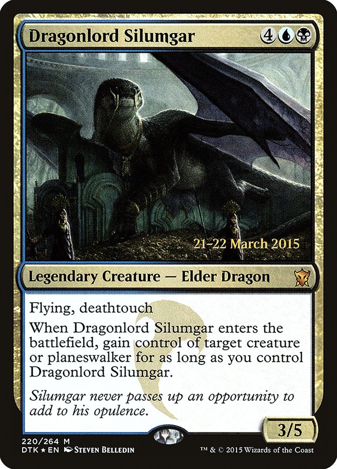 Dragonlord Silumgar [Dragons of Tarkir Prerelease Promos] | Pegasus Games WI