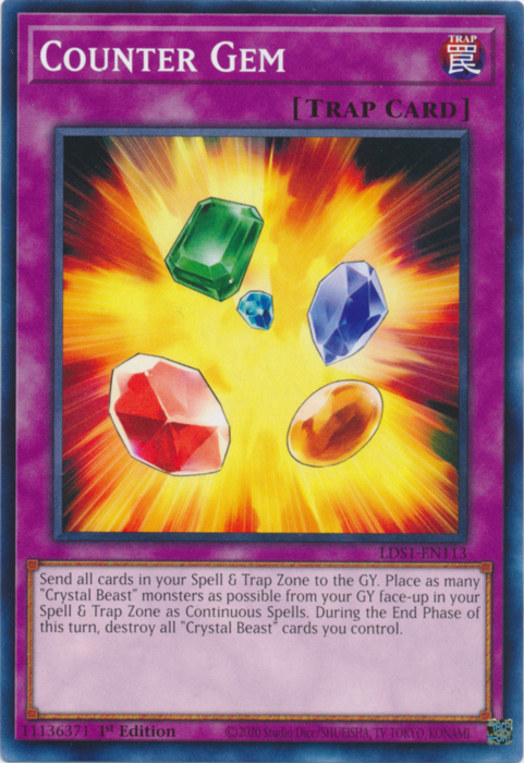 Counter Gem [LDS1-EN113] Common | Pegasus Games WI