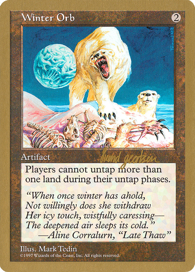 Winter Orb (Svend Geertsen) [World Championship Decks 1997] | Pegasus Games WI