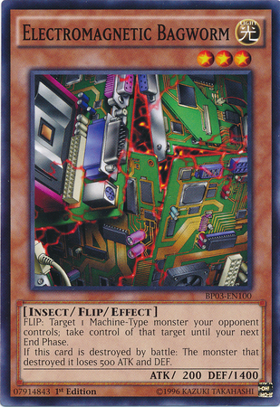 Electromagnetic Bagworm [BP03-EN100] Common | Pegasus Games WI