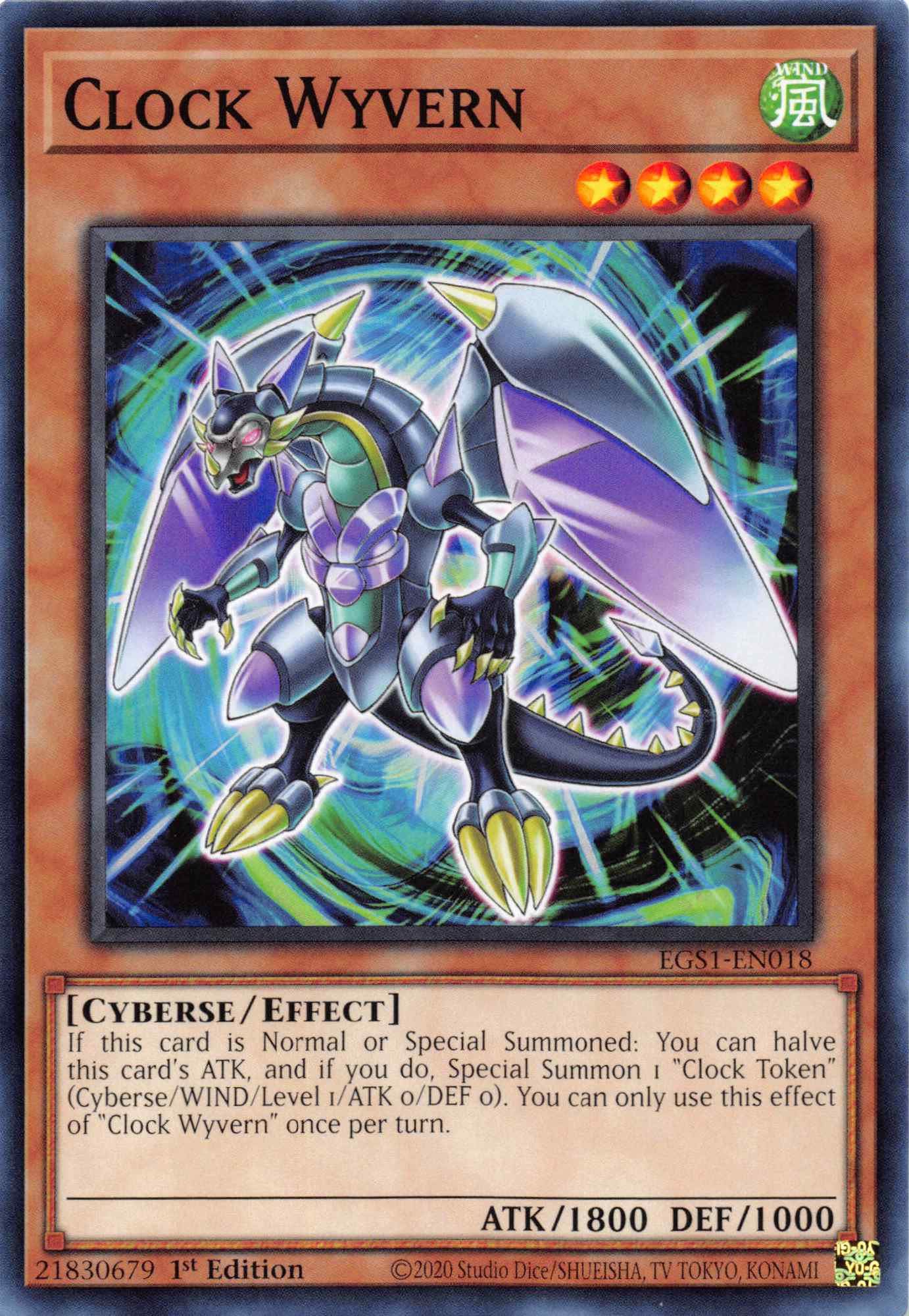 Clock Wyvern [EGS1-EN018] Common | Pegasus Games WI