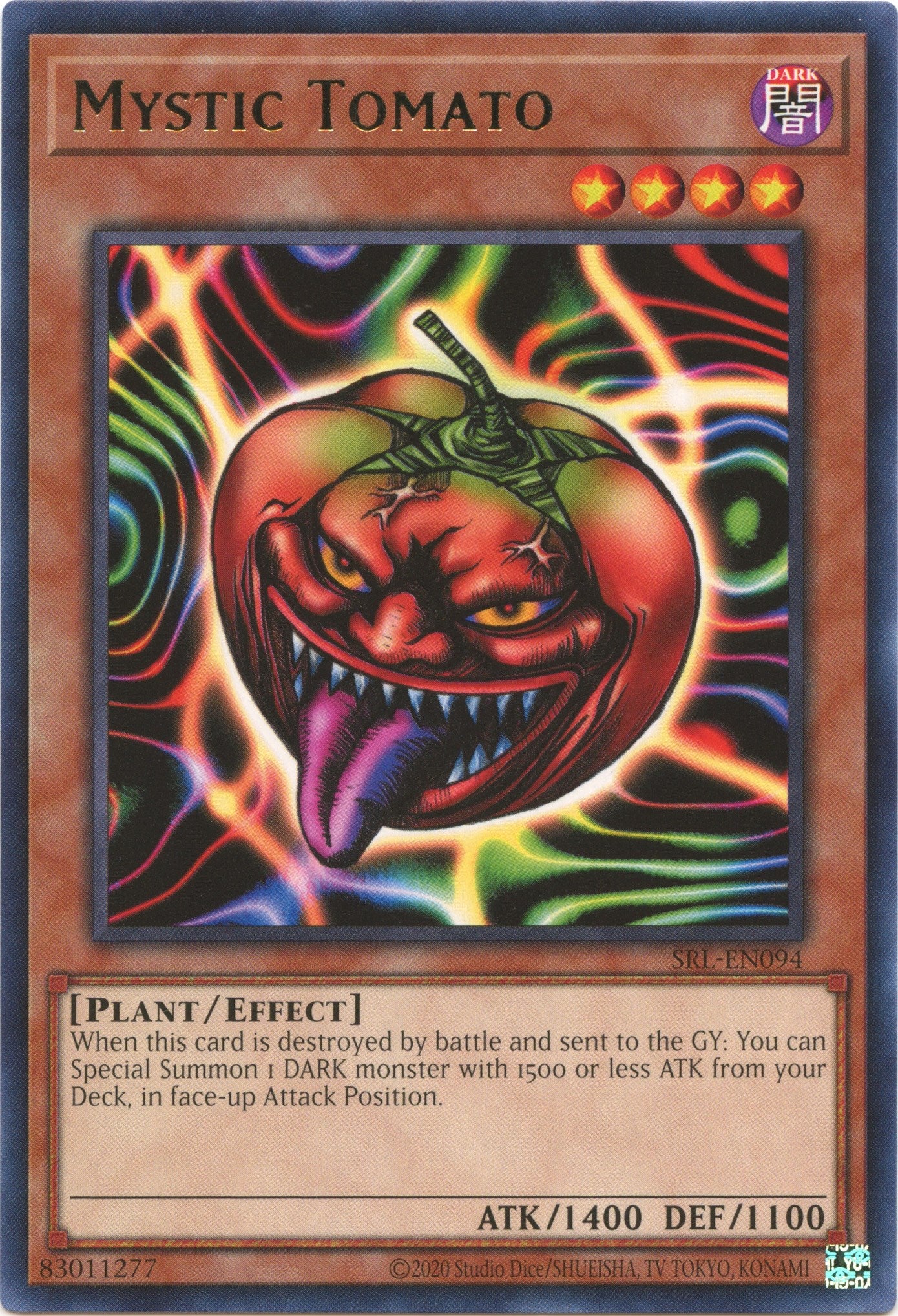 Mystic Tomato (25th Anniversary) [SRL-EN094] Rare | Pegasus Games WI