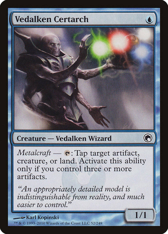 Vedalken Certarch [Scars of Mirrodin] | Pegasus Games WI