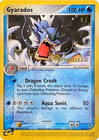 Gyarados (32/97) (Prerelease Promo) [EX: Dragon] | Pegasus Games WI