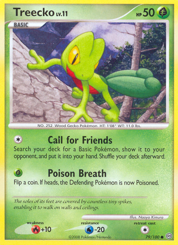 Treecko (79/100) [Diamond & Pearl: Stormfront] | Pegasus Games WI