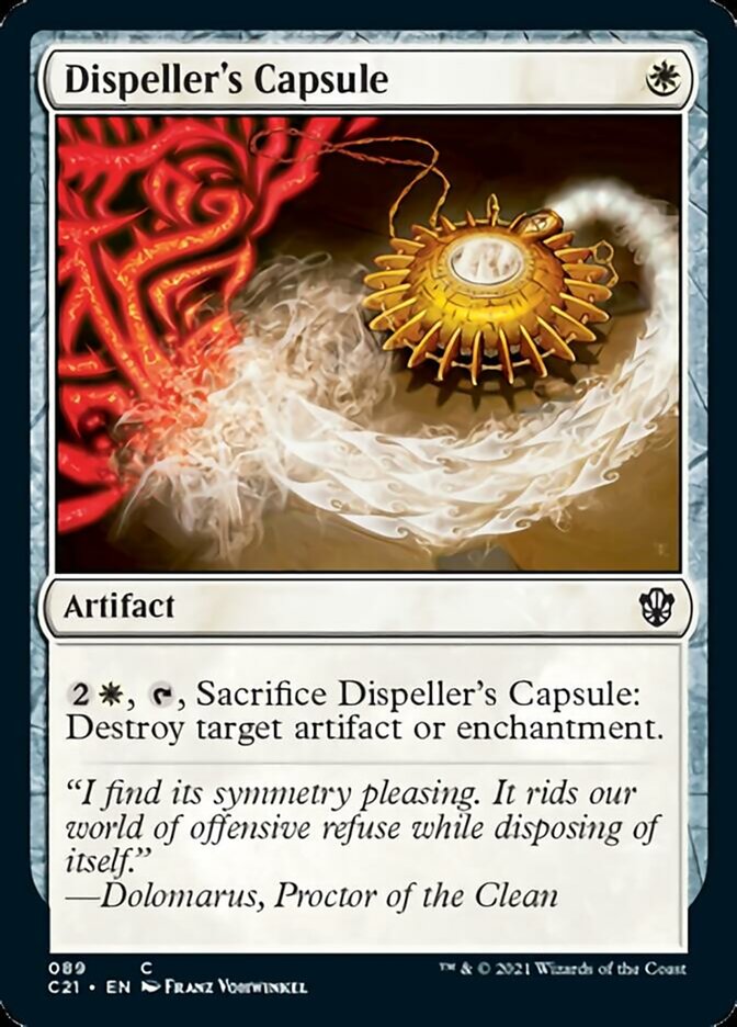 Dispeller's Capsule [Commander 2021] | Pegasus Games WI