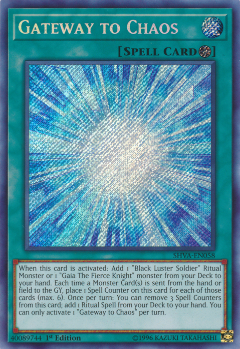 Gateway to Chaos [SHVA-EN058] Secret Rare | Pegasus Games WI