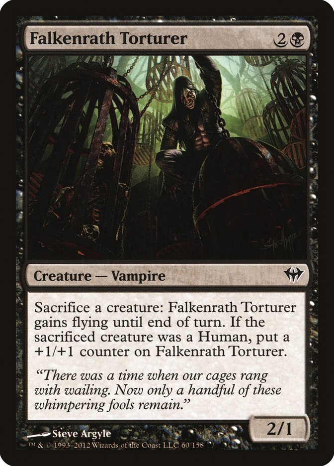 Falkenrath Torturer [Dark Ascension] | Pegasus Games WI
