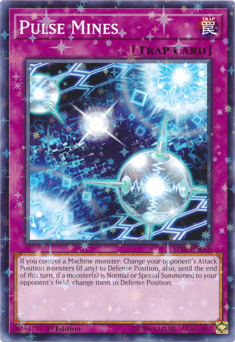 Pulse Mines (Starfoil) [SP18-EN046] Starfoil Rare | Pegasus Games WI