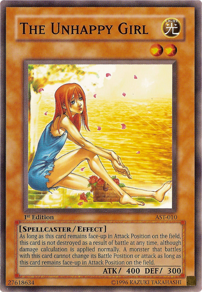 The Unhappy Girl [AST-010] Common | Pegasus Games WI