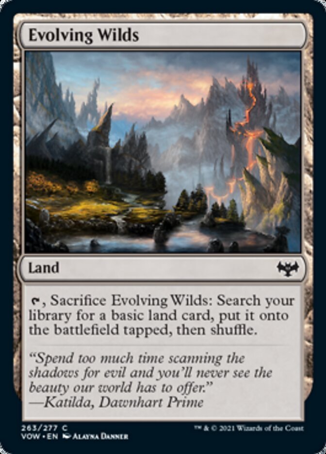 Evolving Wilds [Innistrad: Crimson Vow] | Pegasus Games WI