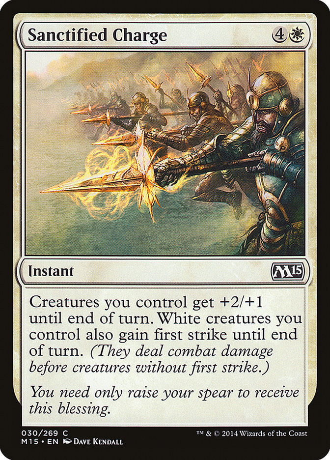 Sanctified Charge [Magic 2015] | Pegasus Games WI