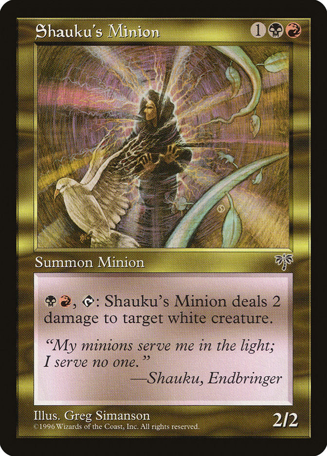 Shauku's Minion [Mirage] | Pegasus Games WI