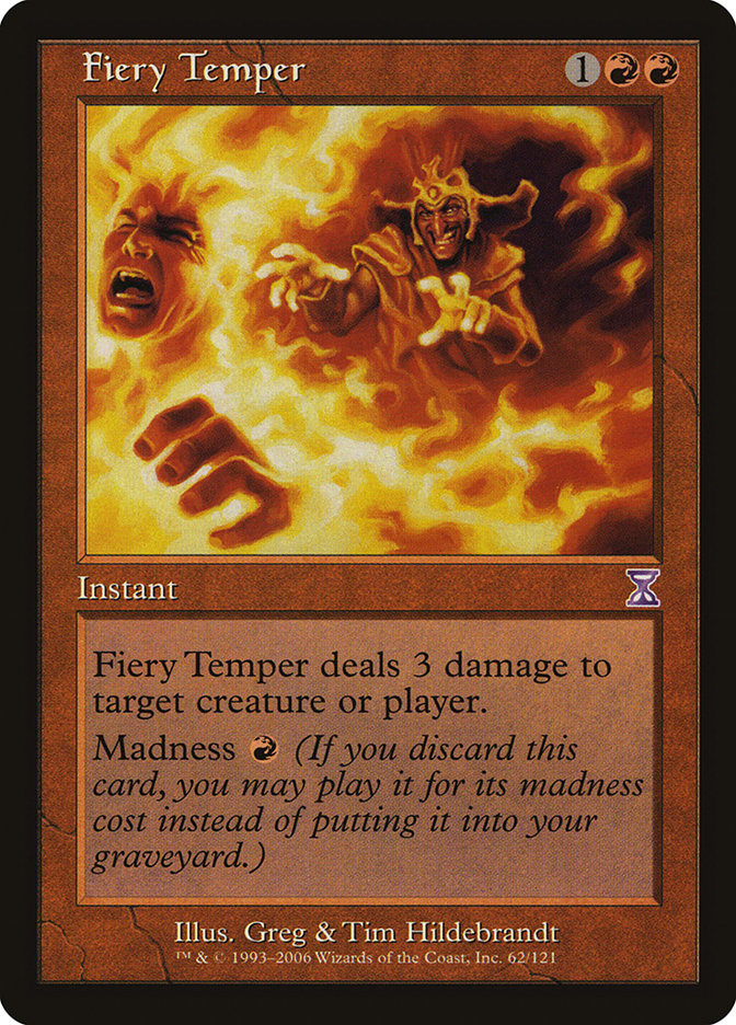 Fiery Temper [Time Spiral Timeshifted] | Pegasus Games WI